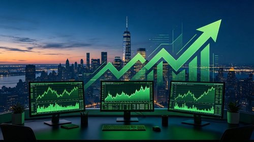 Wall Street cierra en verde ante caída de bonos del Tesoro de EUA