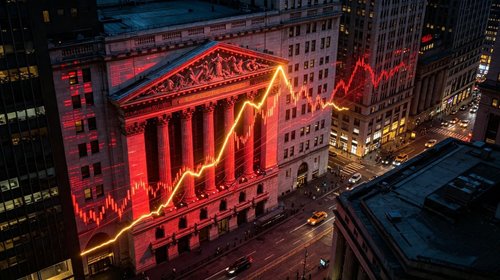 Wall Street abre en rojo por alza del bono del Tesoro a 10 años