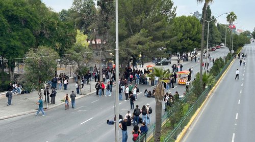 Estudiantes del Tec de Saltillo no levantarán plantón 